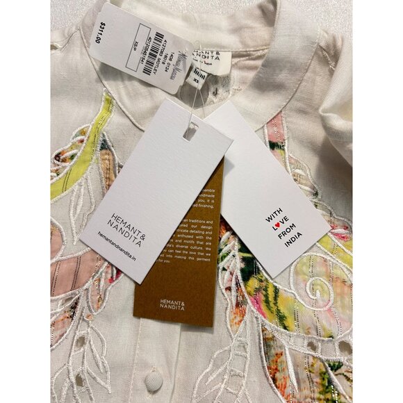 Hemant & Nandita Cora Mini Dress size XS NWT Neiman Marcus - Picture 10 of 12